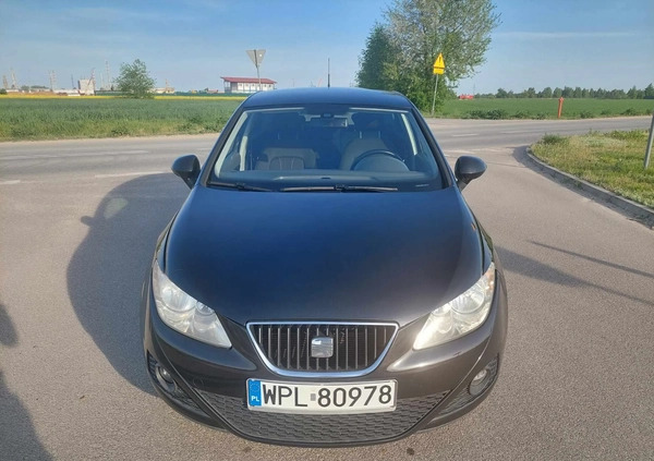 Seat Ibiza cena 23000 przebieg: 157000, rok produkcji 2011 z Płock małe 79